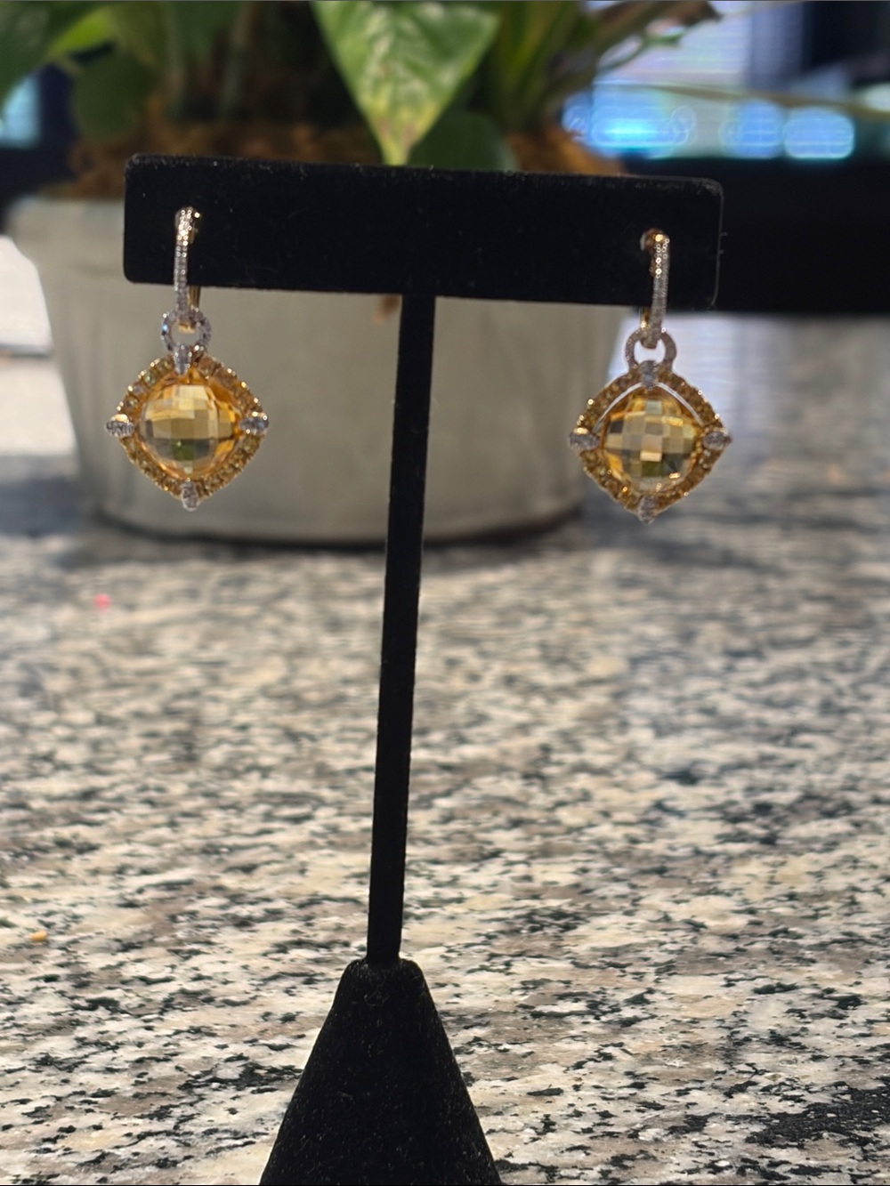 Robert Lee Morris 14k  Drop Earrings